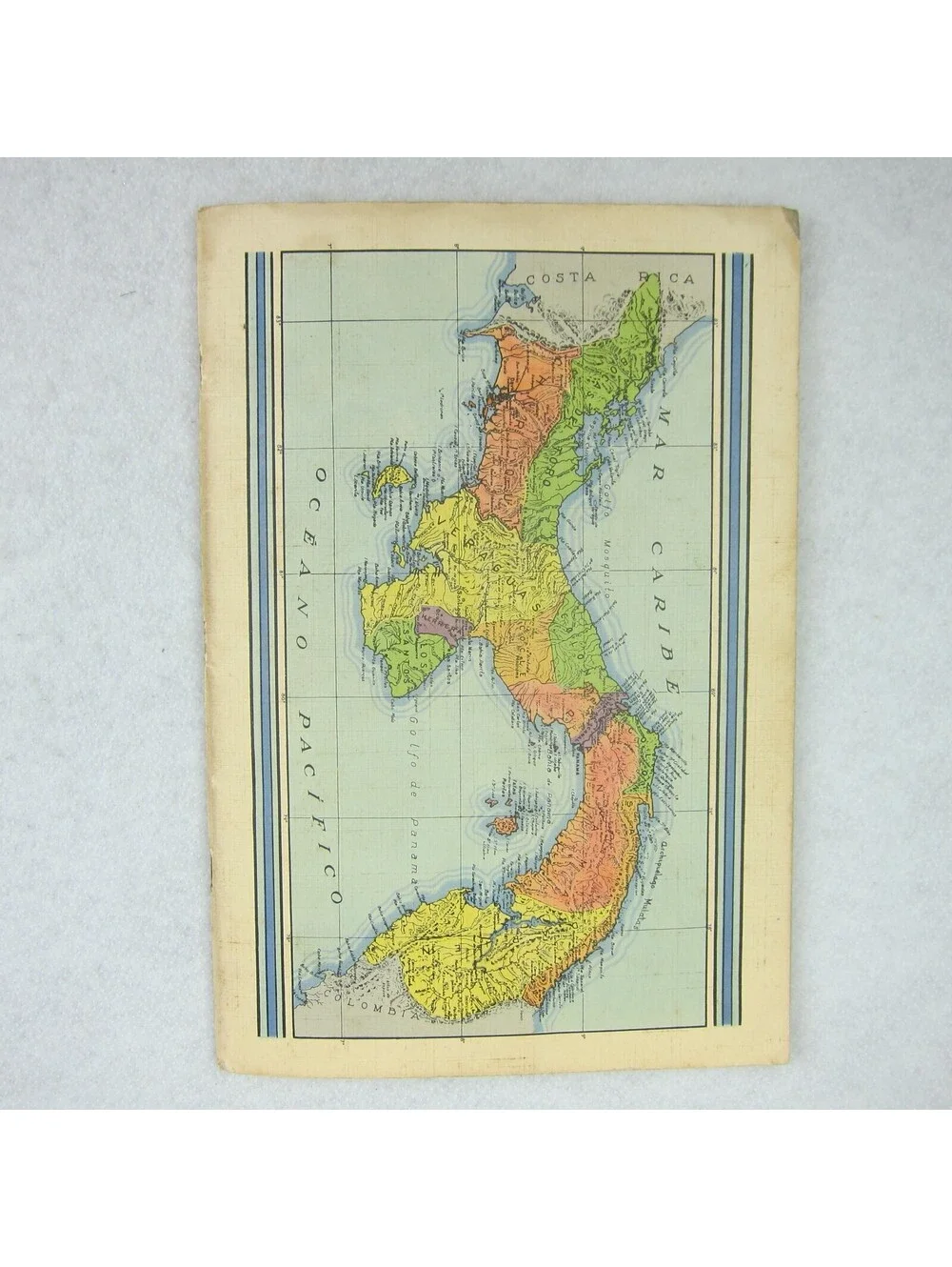 Republic of Panama and the Canal Zone: Complete Picture Guide Book Vintage 1940